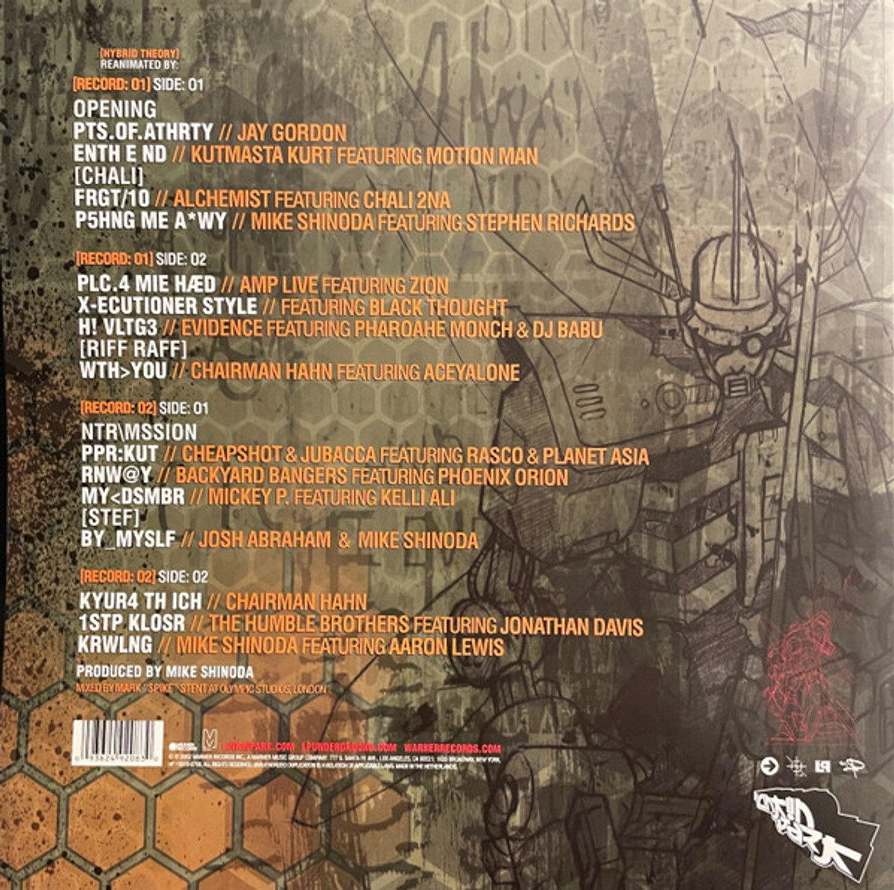 【新品未開封】【レコード】Linkin Park Reanimation Linkin Park – Reanimation – 2 x Vinyl (Gatefold, LP, Album