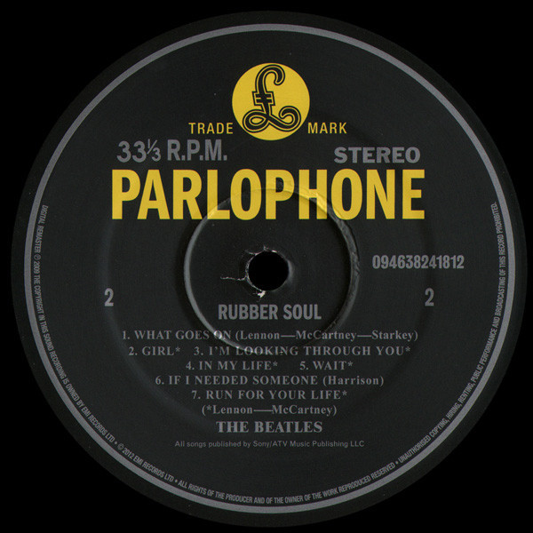 RUBBER SOUL (REMASTERED) - BEATLES, THE (#094638241812) - Omega Music