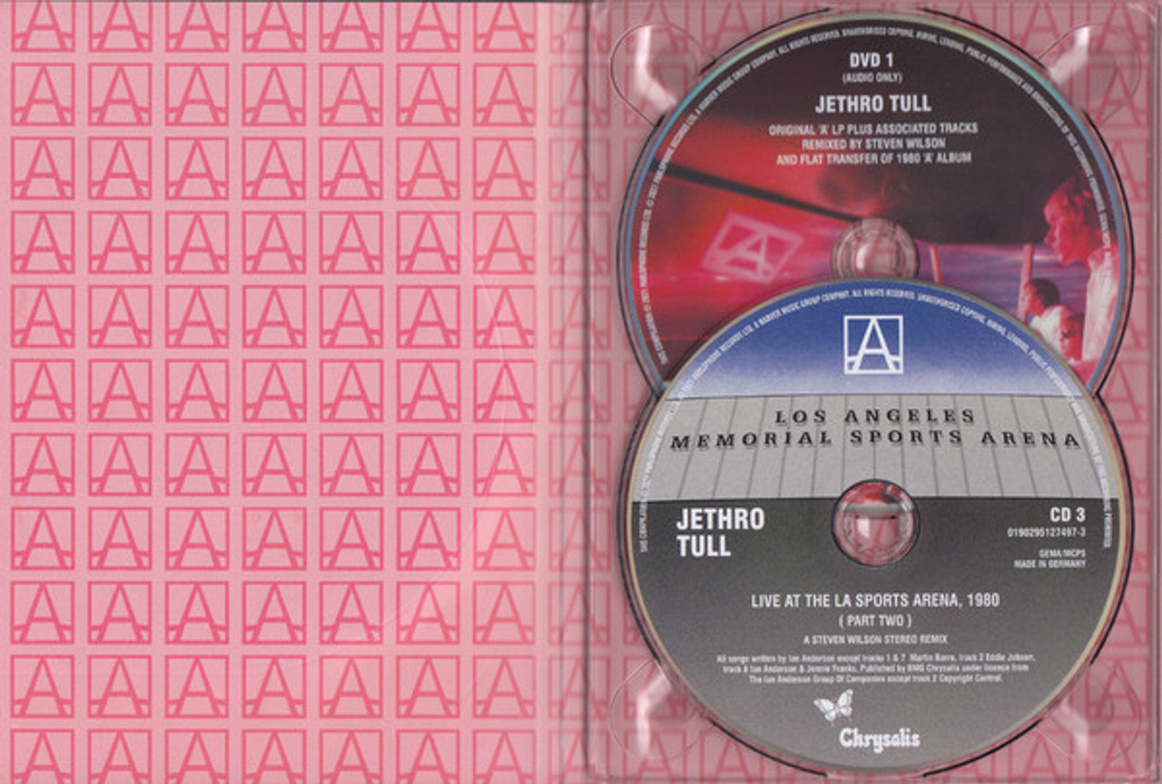 A (A LA MODE) (THE 40TH ANNIVERSARY EDITION) - JETHRO TULL 