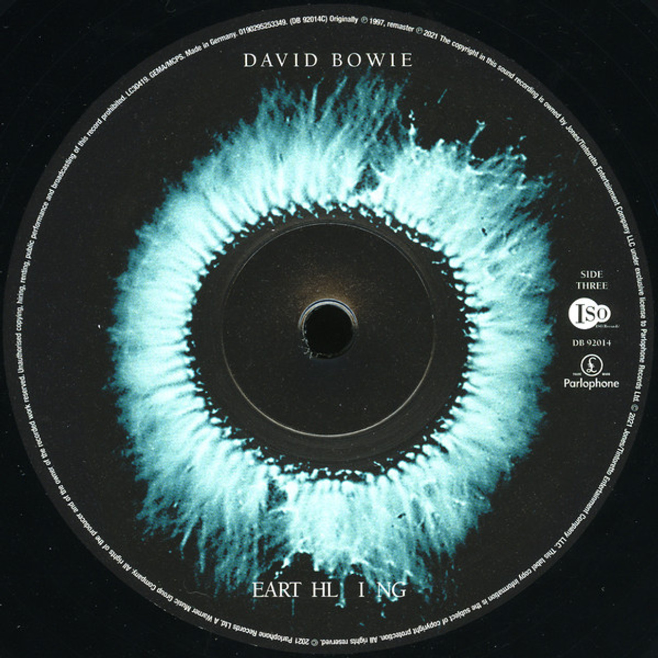 ワールドワイド2LP David Bowie Earthling 0190295253349 ISO Records /00660 Earthling - Bowie, David (#190295253349) - Omega Music