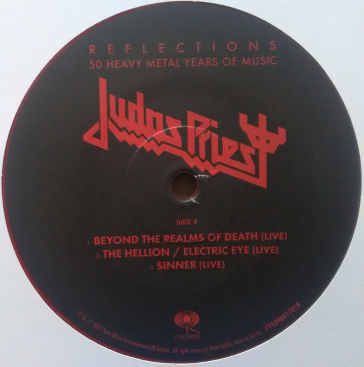 欧2discs LP Judas Priest Reflections - 50 Heavy l Years Of Music 19439891781 Sony Music /00660 Judas Priest - Reflections - 50 Heavy Metal Years of Music