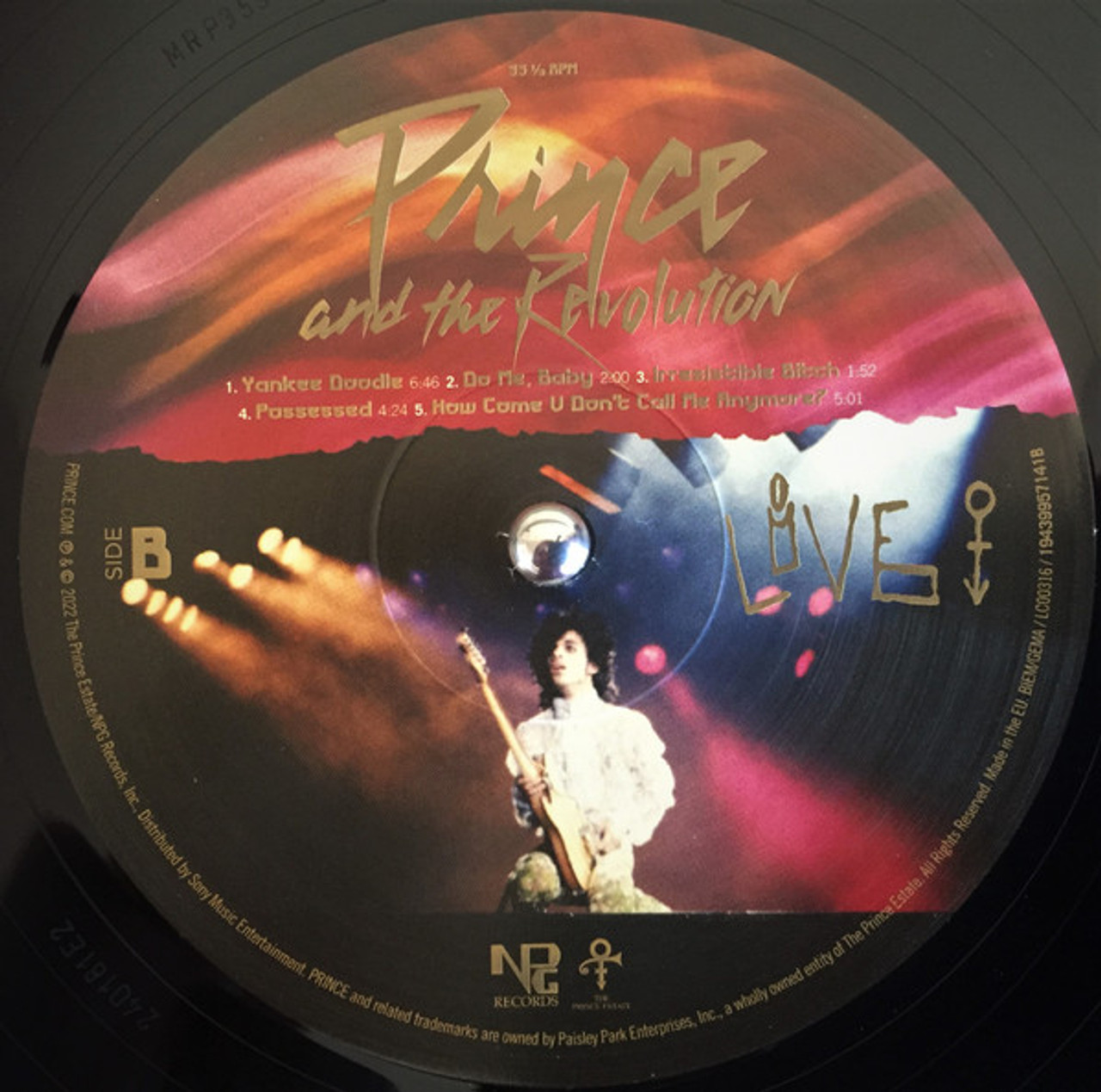 Prince and the Revolution Live - Prince and the Revolution