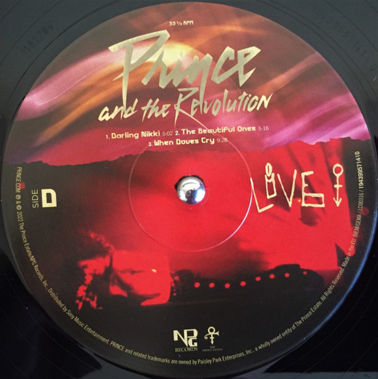 米3discs LP Prince &amp;amp; The Revolution Live 19439957141 NPG Records, Legacy, The Prince Estate /01000 Prince and the Revolution Live - Prince and the Revolution