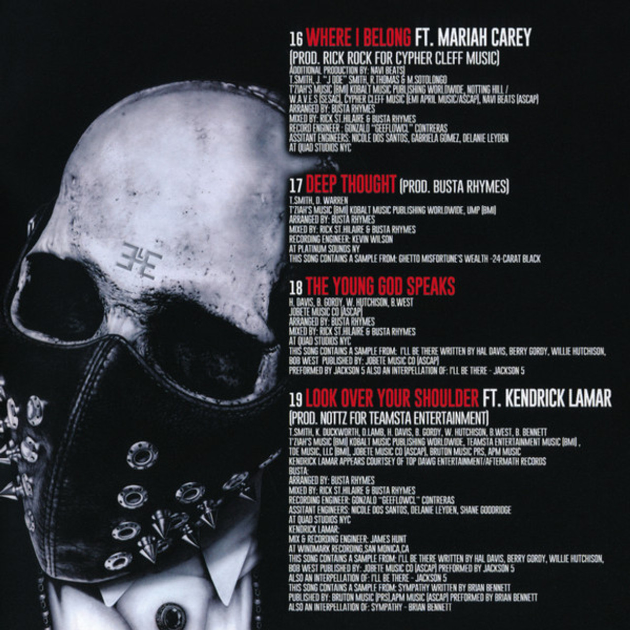 EXTINCTION LEVEL EVENT 2: THE WRATH OF GOD - BUSTA RHYMES
