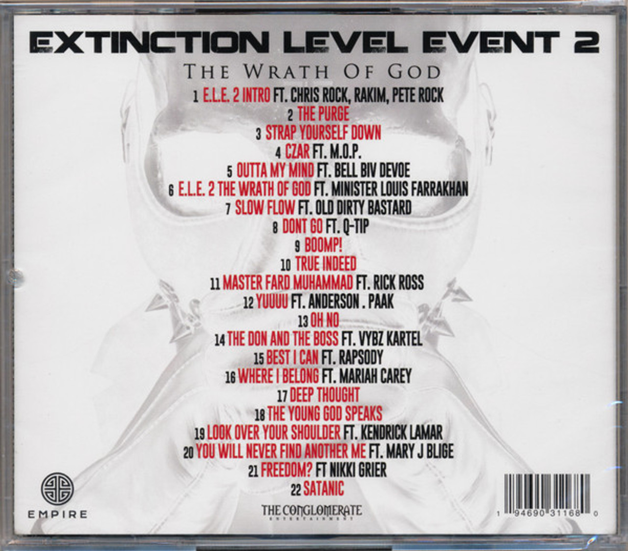 EXTINCTION LEVEL EVENT 2: THE WRATH OF GOD - BUSTA RHYMES