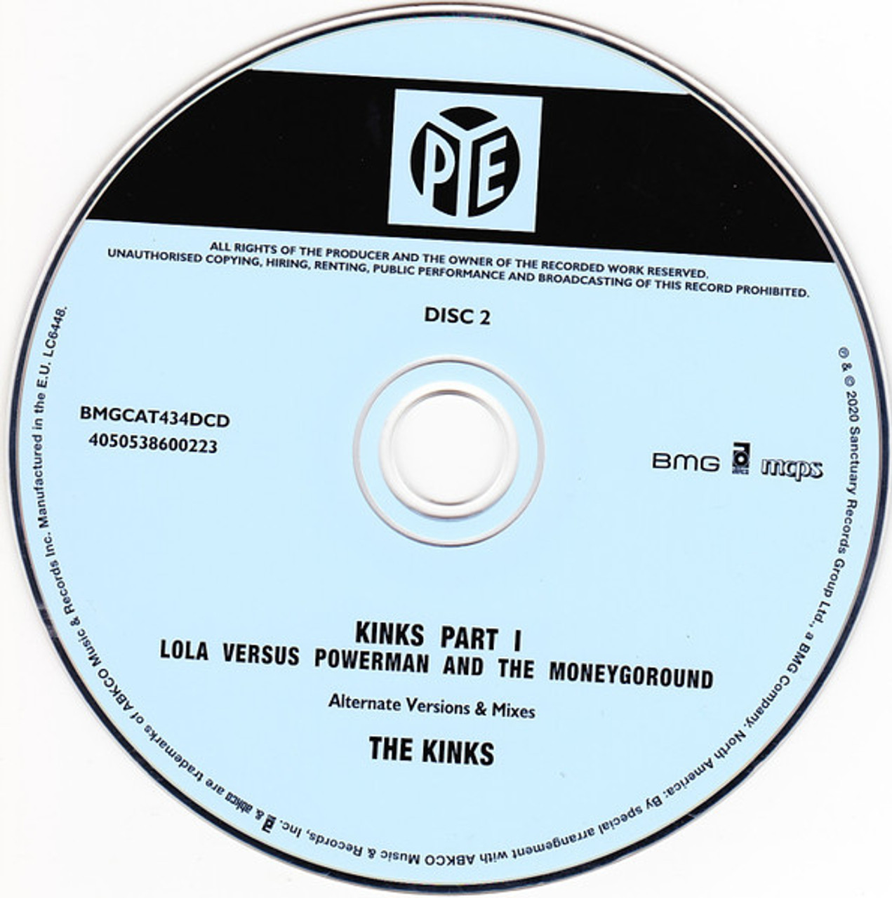 LOLA VERSUS POWERMAN AND THE MONEYGOROUND, PT. 1 - KINKS
