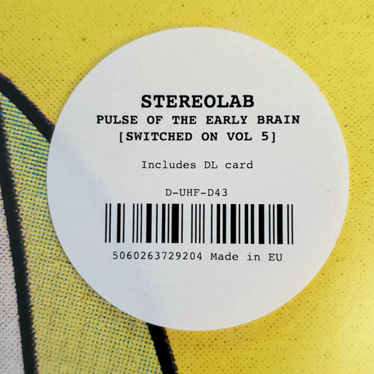 Stereolab Pulse Of The Early Brain レコード Pulse Of The Early Brain (switched On Volume 5) - Stereolab