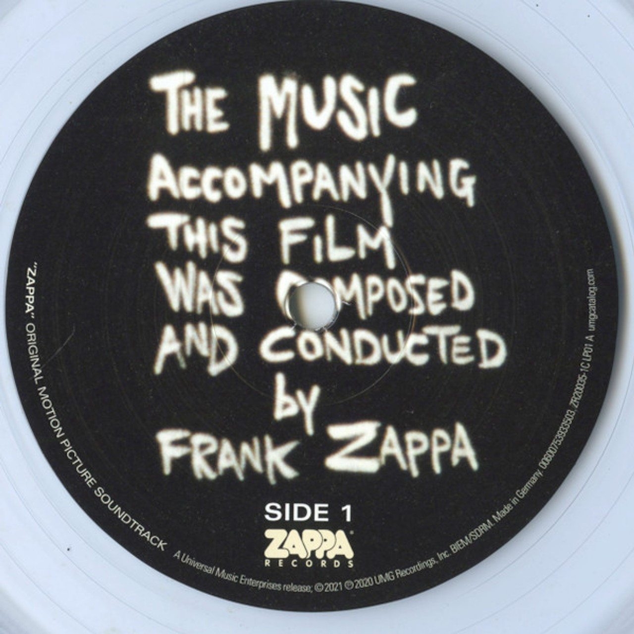 Frank Zappa 「Zappa (OST)(5LP)」新品未開封 Frank Zappa - Zappa (Original Motion Picture Soundtrack)[3