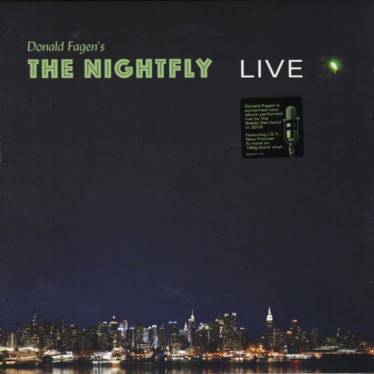 Donald Fagen The Nightfly USオリジナル Donald Fagen – The Nightfly – Vinyl (LP, Album), 1982