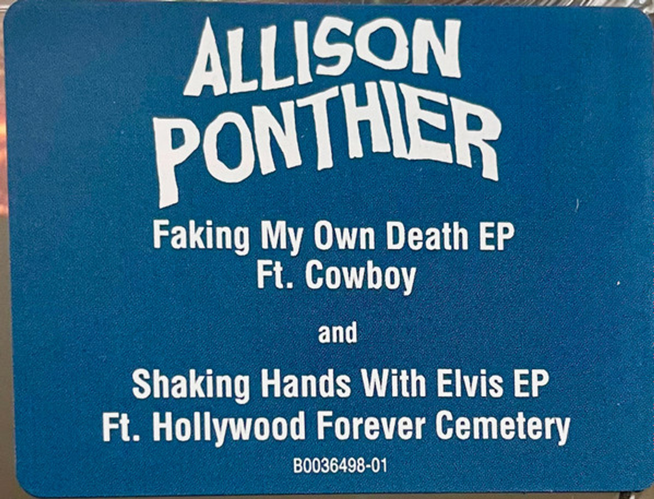 米LP Allison Ponthier Faking My Own Death/Shaking Hands With Elvis B003649801 Interscope Records /00260 Shaking Hands With Elvis / Faking My Own Death Vinyl