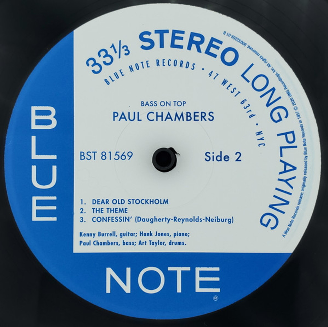 BASS ON TOP - CHAMBERS, PAUL (#602507184889) - Omega Music