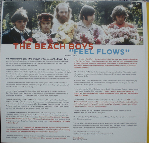 Feel Flows The Sunflower & Surf's Up Sessions - Beach Boys