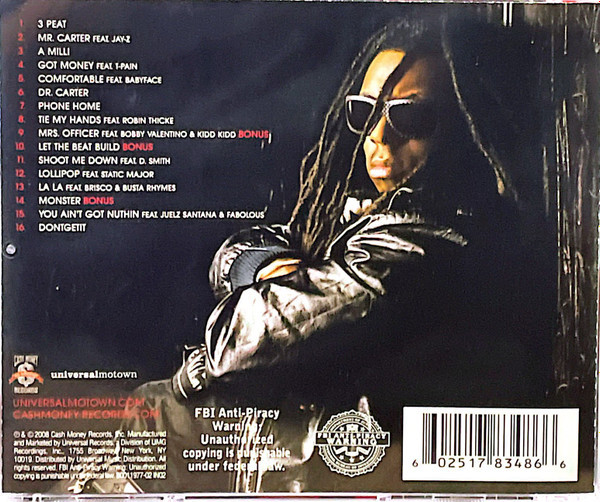 THA CARTER III - LIL WAYNE (#602517834866) - Omega Music