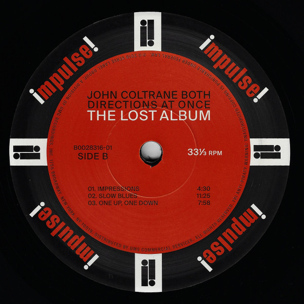 BOTH DIRECTIONS AT ONCE: THE LOST ALBUM - COLTRANE, JOHN