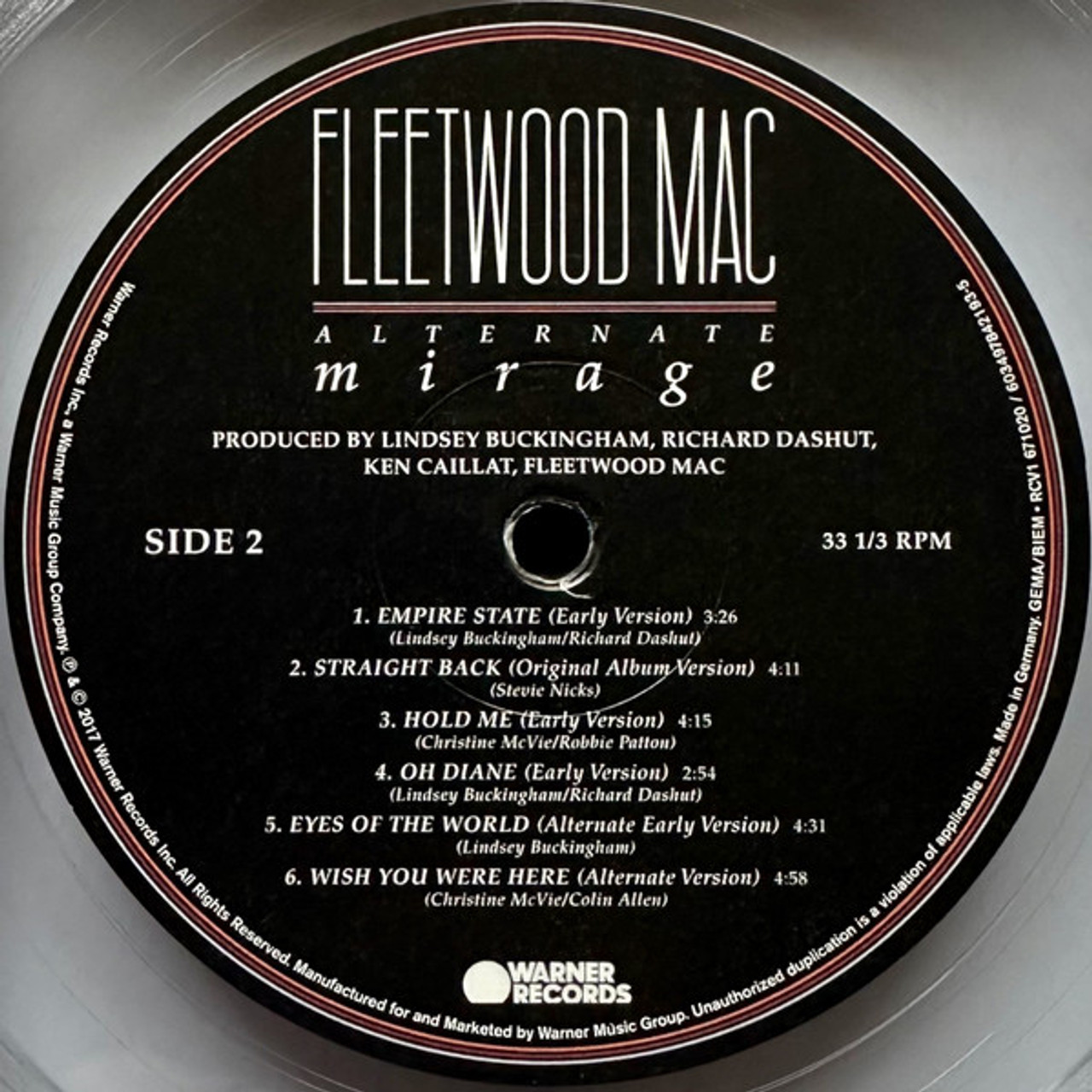 The Alternate Collection - Fleetwood Mac (#603497842193