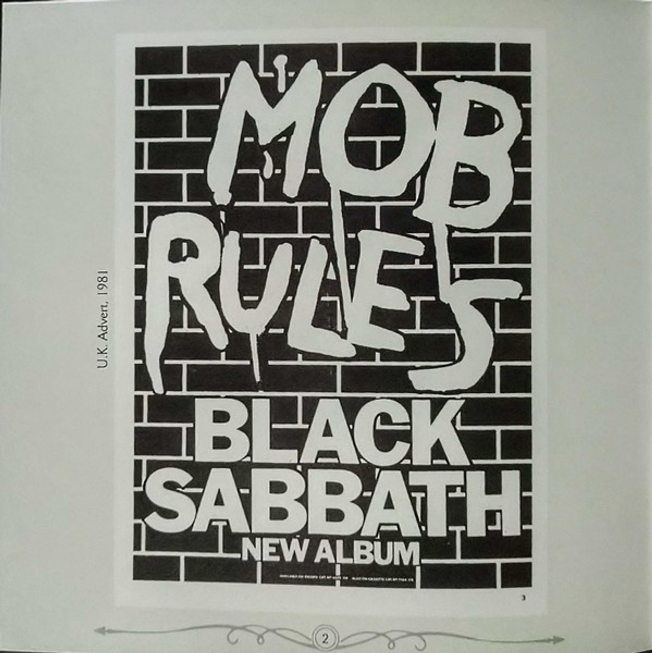 MOB RULES - BLACK SABBATH (#603497850723) - Omega Music