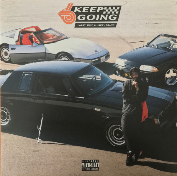 洋楽 Larry June & Harry Fraud - Keep Going LP Larry June & Harry Fraud - Keep Going (Split-Colored LP)