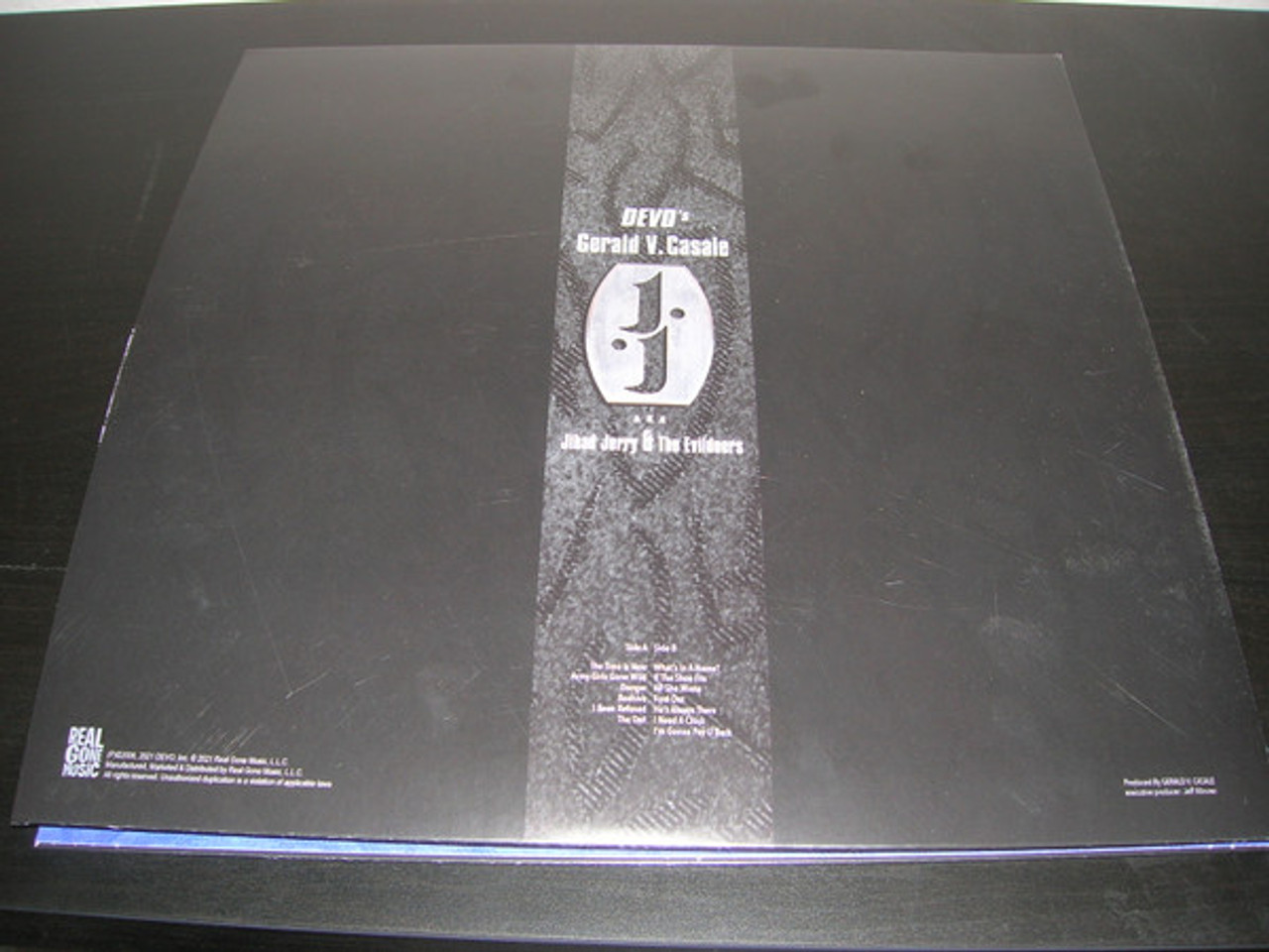 欧LP Gerald V. Casale A K A Jihad Jerry &amp;amp; The Evildoers RGM1218 Real Gone Music /00260 Devo's Gerald V. Casale Aka Jihad Jerry & the Evildoers