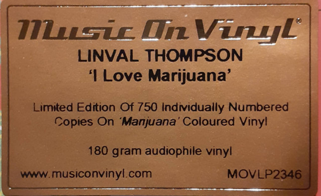 Linval Thompson-Marijuana Thompson Sound