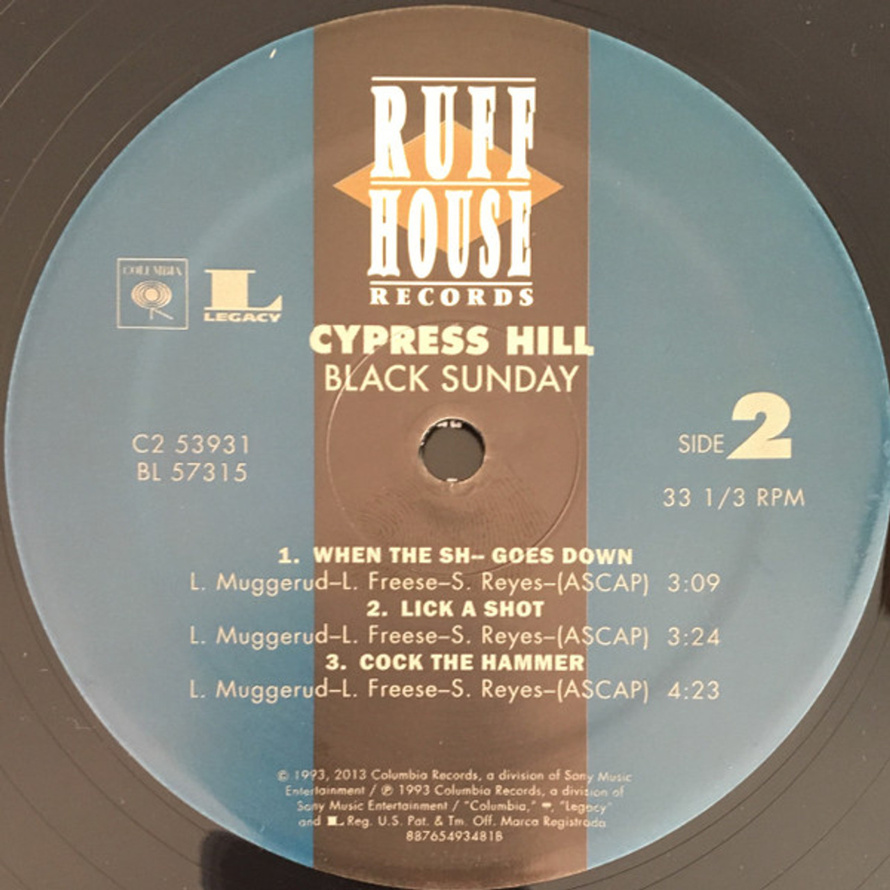 Cypress Hill Black Sunday アナログレコード Cypress Hill: Black Sunday (180g) Vinyl 2LP — TurntableLab.com