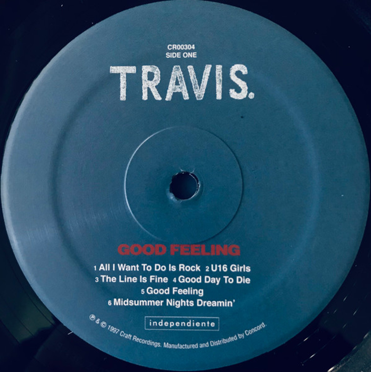 TRAVIS. GOOD FEELING レコード