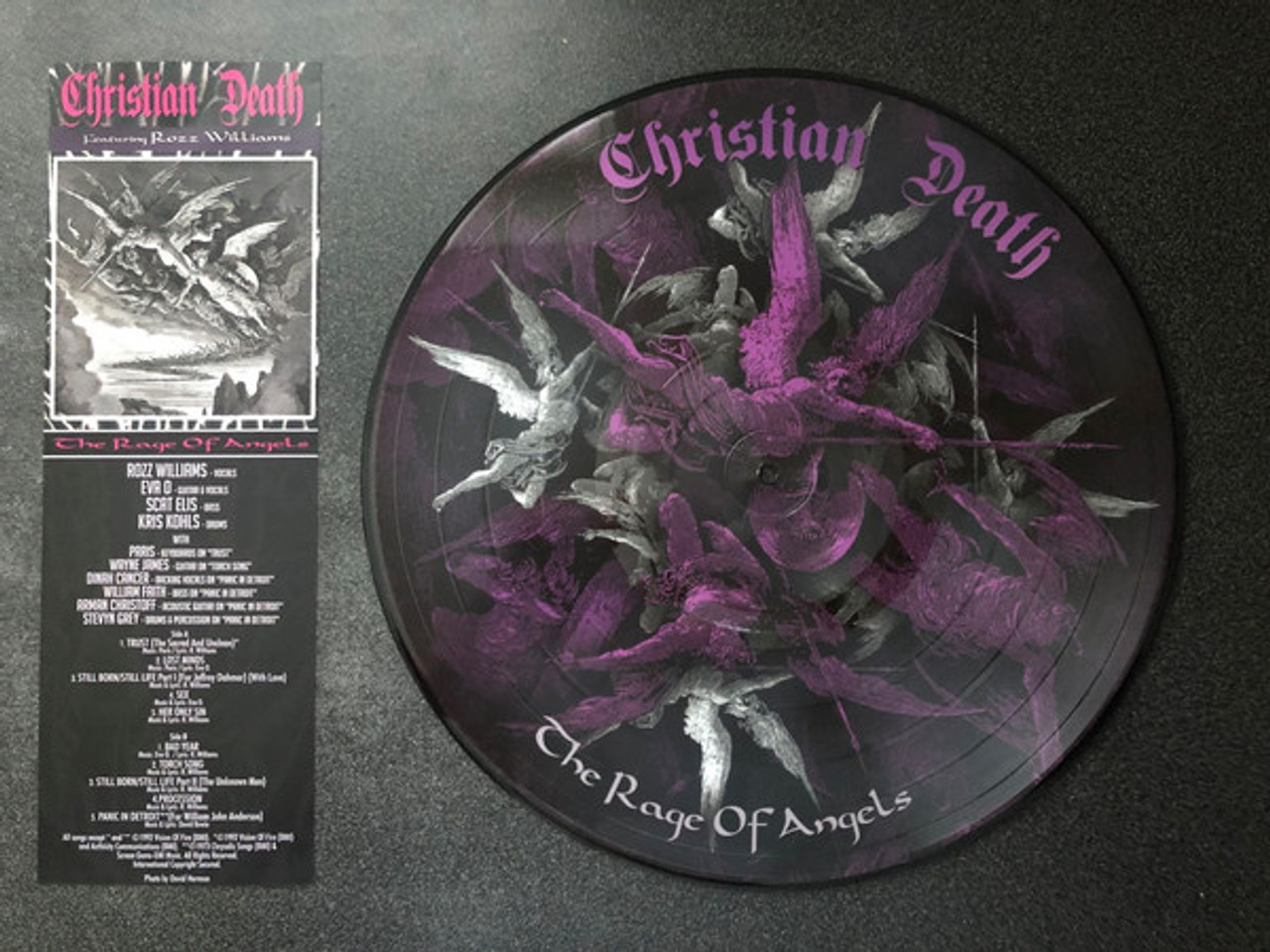 RAGE OF ANGELS - CHRISTIAN DEATH (#889466206115) - Omega Music