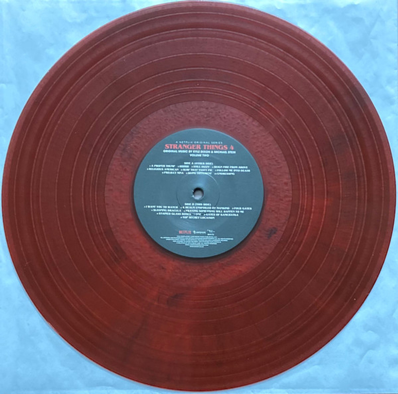 Stranger Things Season 4 Soundtrack Barnes and Noble Exclusive 2XLP Vinyl  Black - US