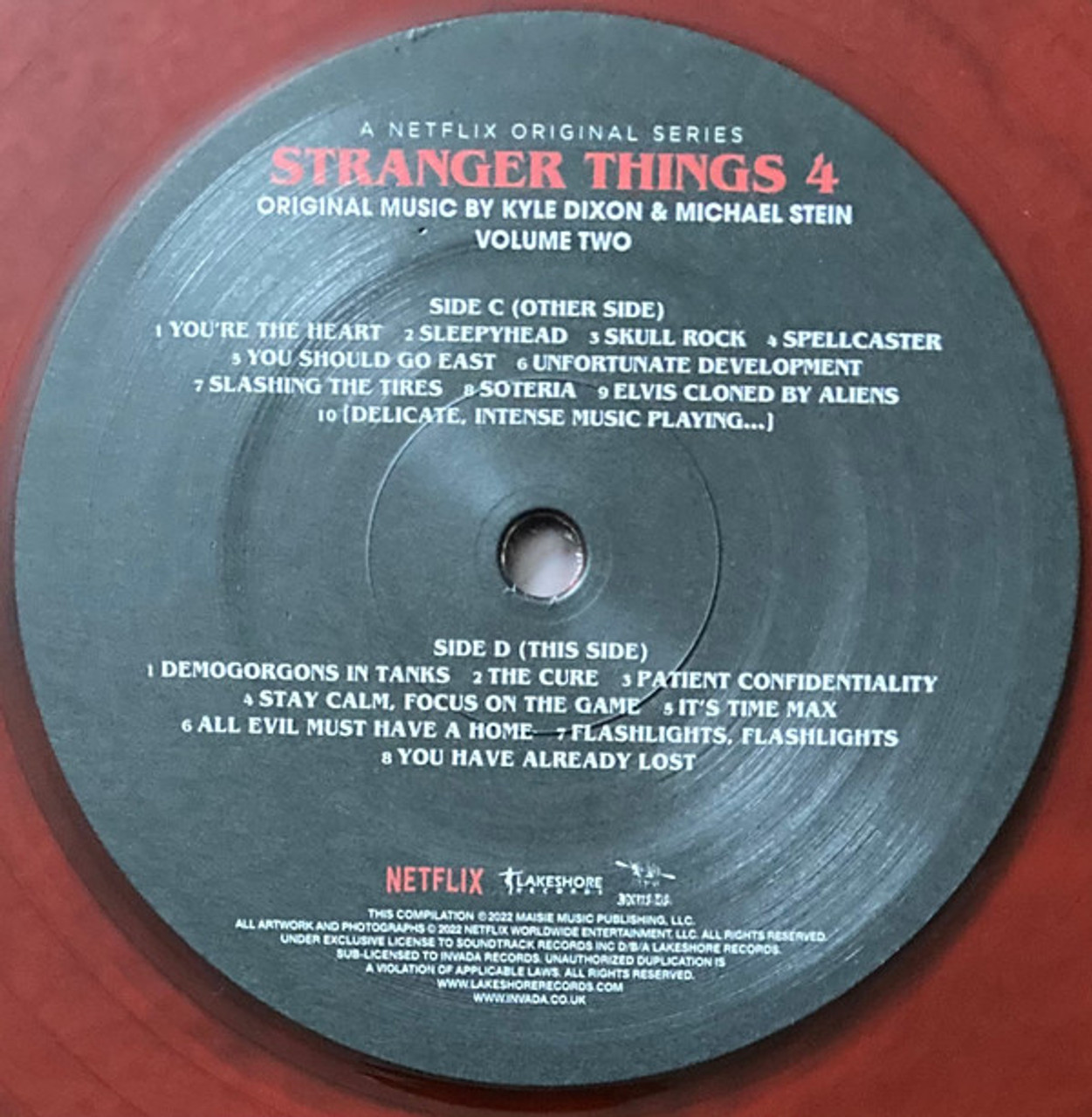 Stranger Things: Soundtrack From Season 4 Vinyl 2LP —