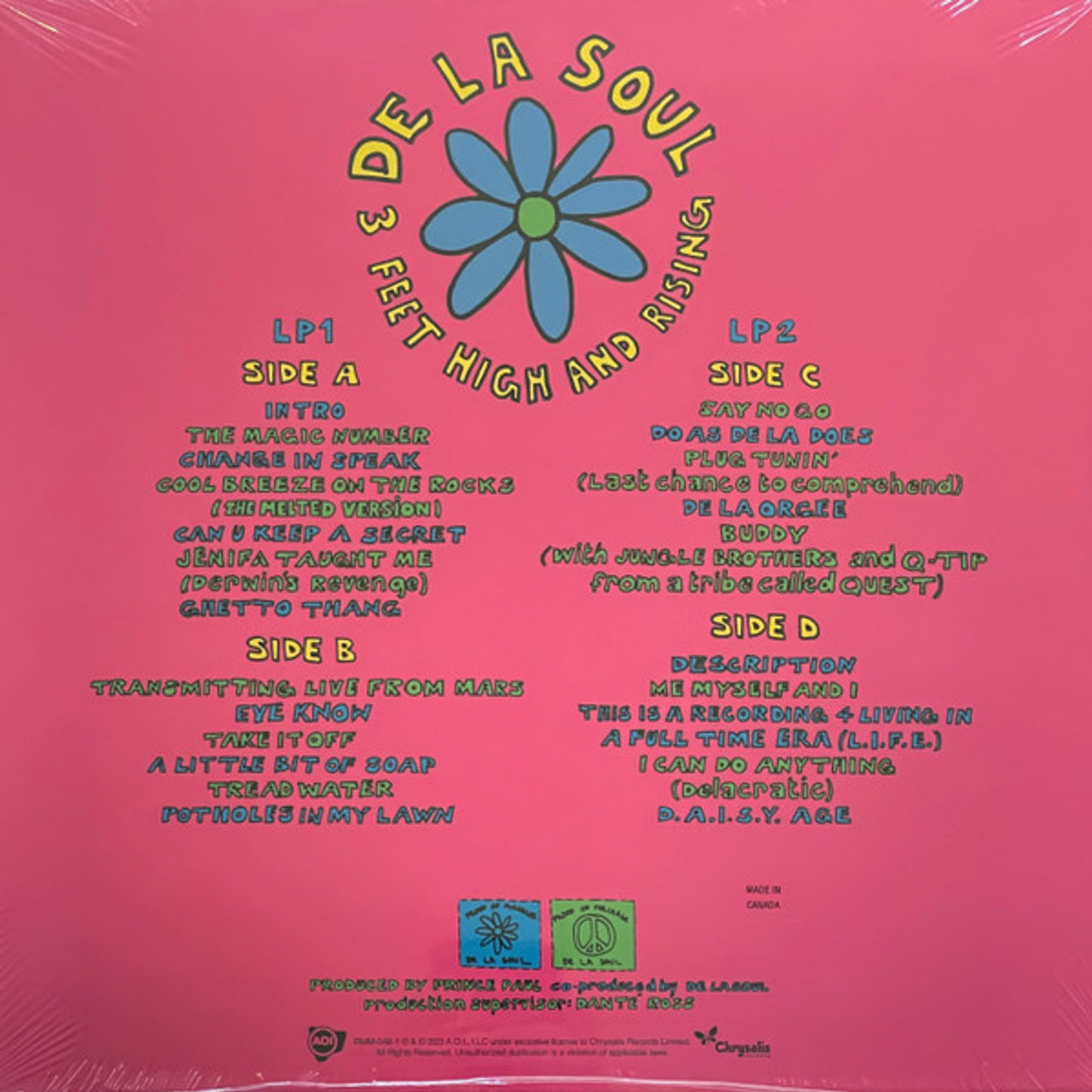 3 Feet High And Rising - De La Soul (#810098503099) - Omega