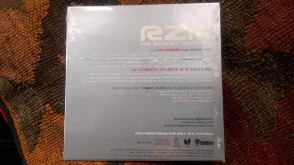 THE RHUMBA - RZA AS BOBBY DIGITAL (#453321451066) - Omega Music