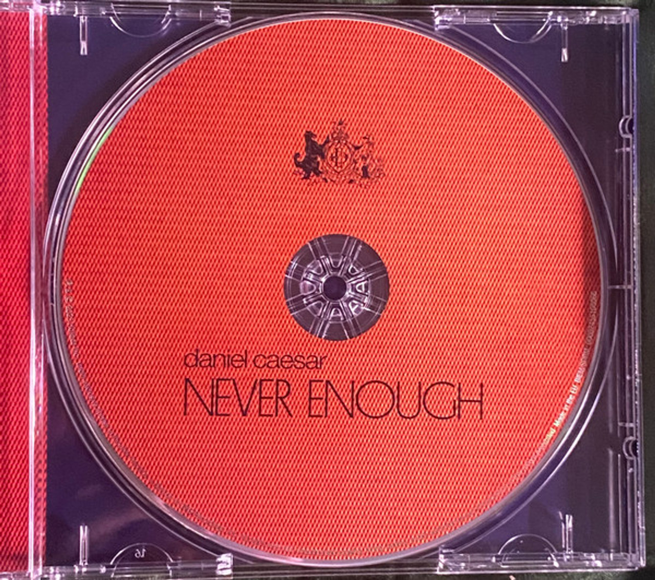 【新品/レア限定】Daniel Caesar NEVER ENOUGH レコード never enough (exclusive alternate cover limited 2lp vinyl