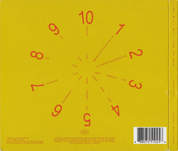 Time Will Wait For No One - Local Natives (#888072510258) - Omega