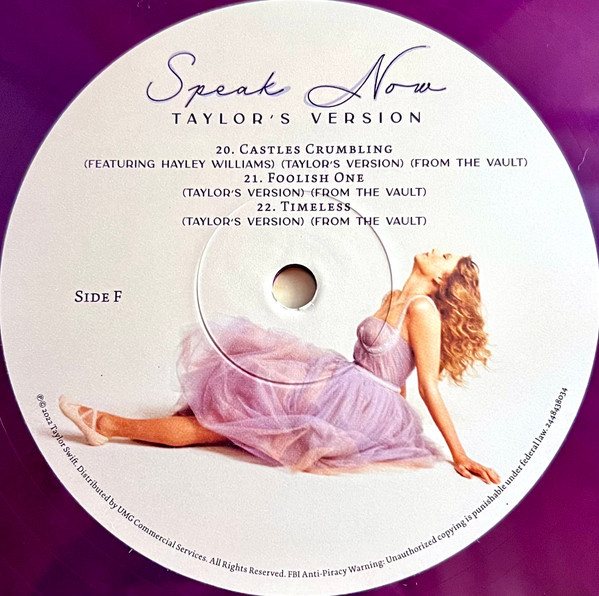 Speak Now (Taylor's Version) - Swift, Taylor (#602448438034