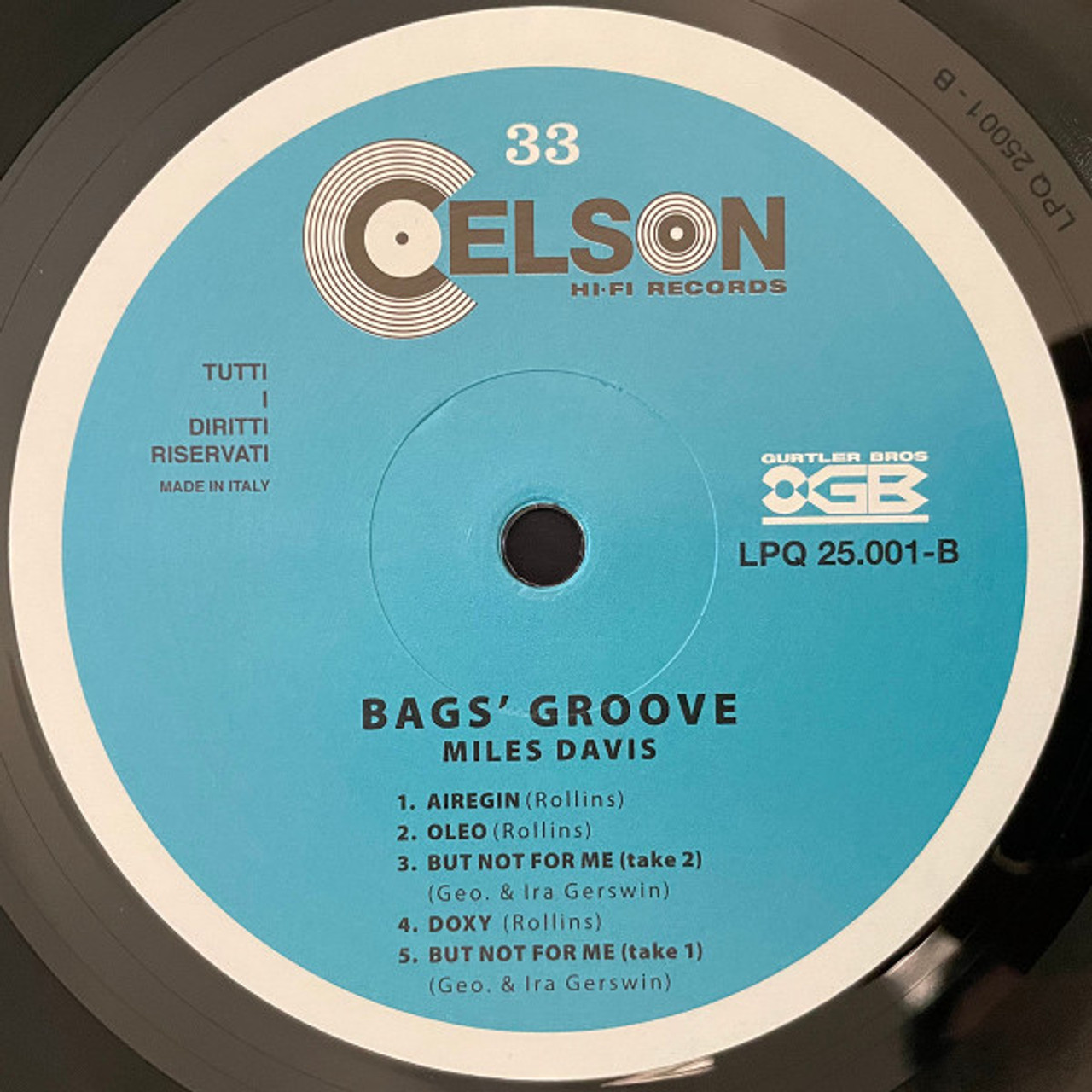 無料楽譜】Bags' Groove（）／Jackson M.【JAZZ】