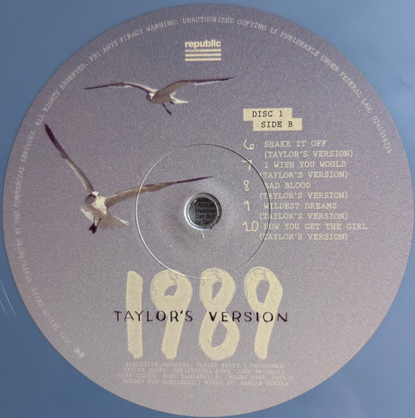 1989 (Taylor's Version) - Swift, Taylor (#602455542144) - Omega Music