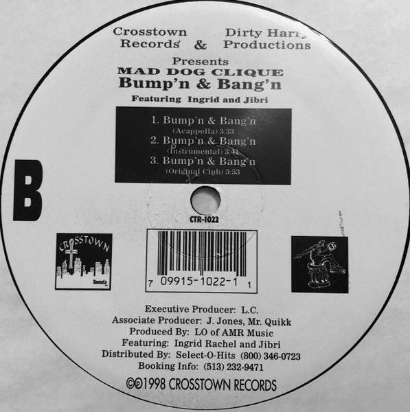 Bump'n & Bang'n - Mad Dog Clique (#429754620805) - Omega Music