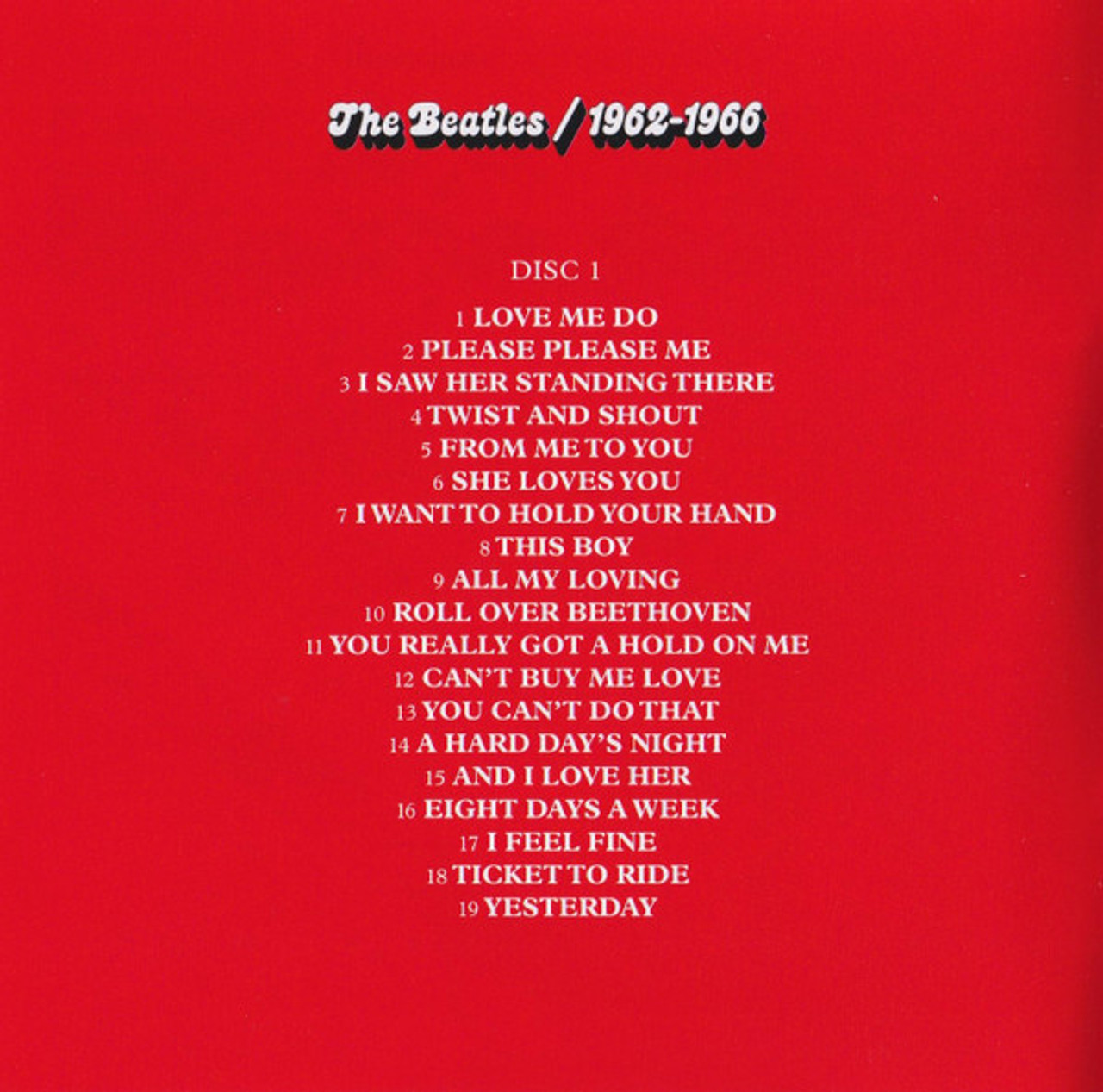 The Beatles 1962 – 1966 (Yoto Edition)