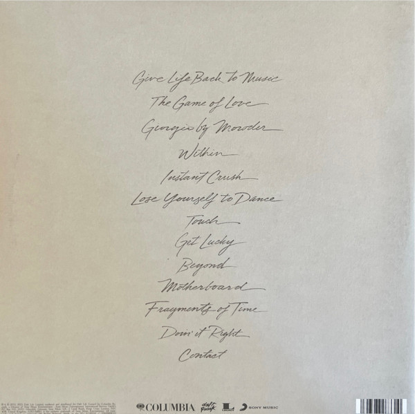 Random Access Memories (Drumless Edition) - Daft Punk