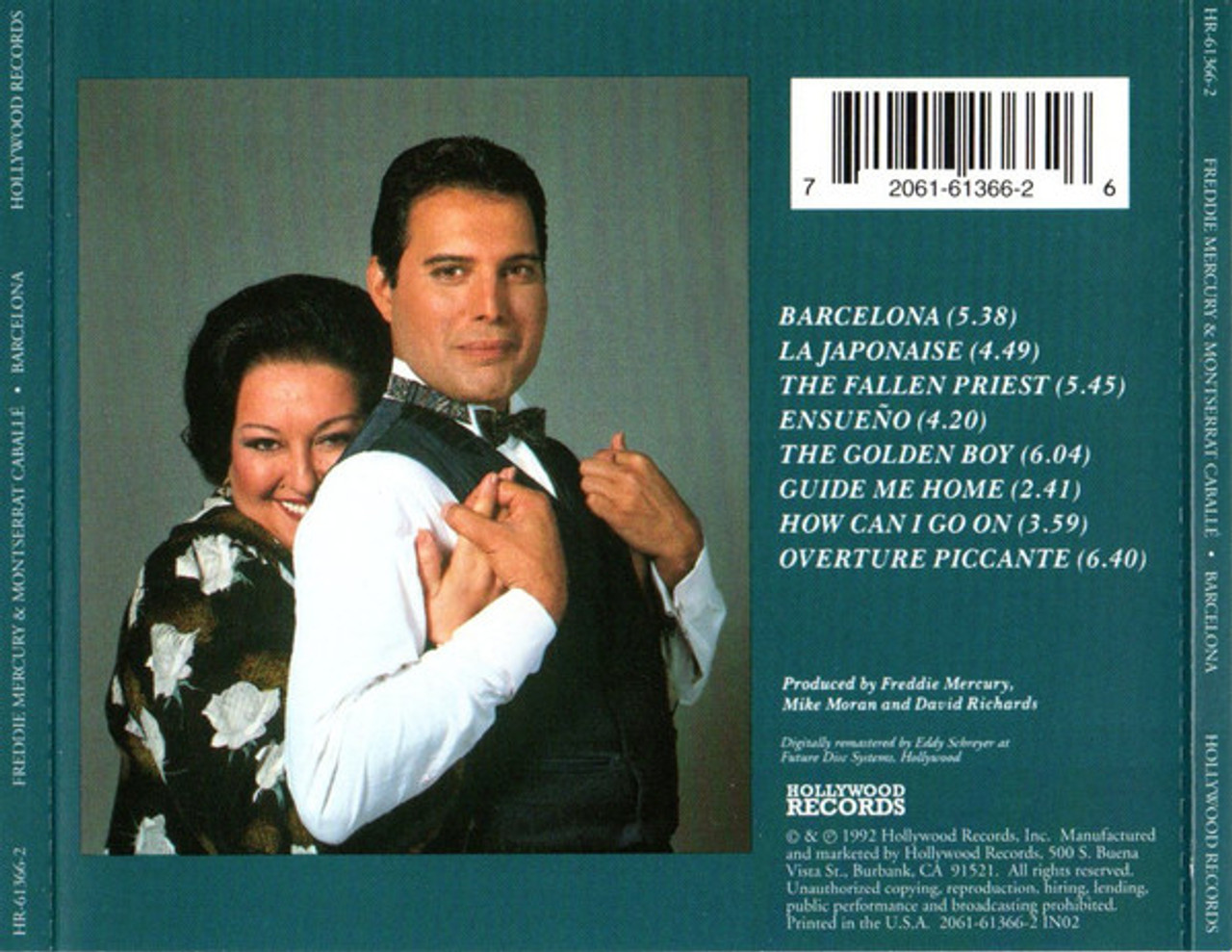 USED* Barcelona - Mercury, Freddie & Montserrat Caballe (#720616136626) -  Omega Music