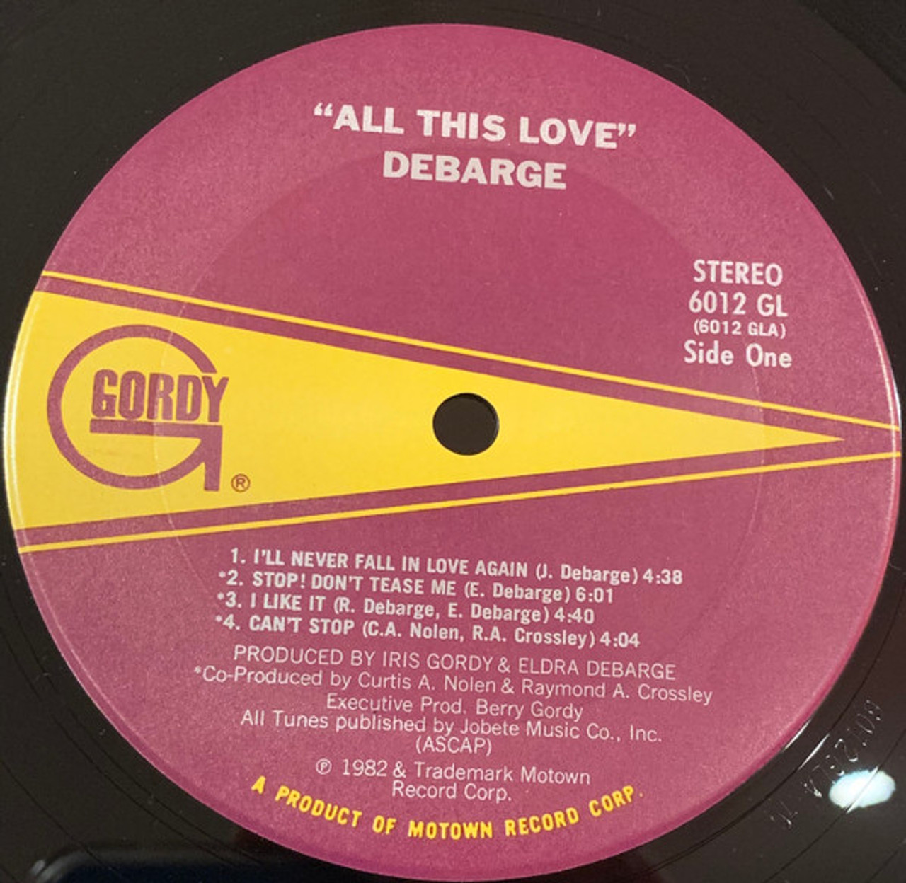 LP】Debarge/All This Love【240317】Lexington/Funk/Soul/Disco - レコード