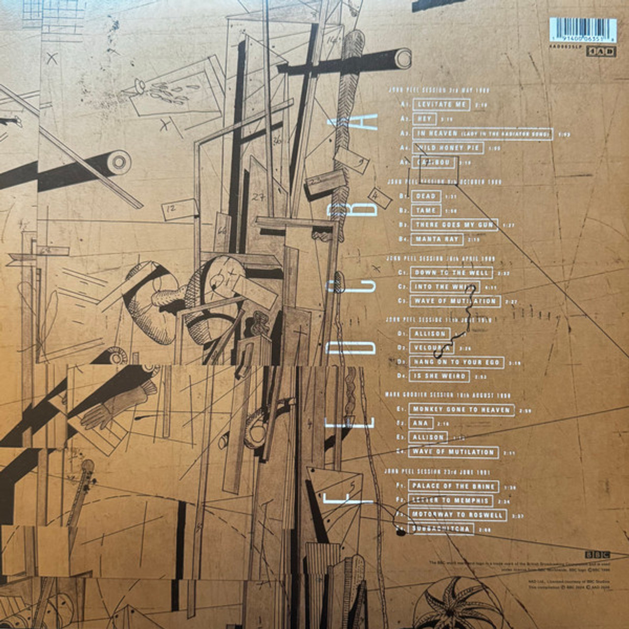 Pixies At The BBC - Pixies (#191400063518) - Omega Music