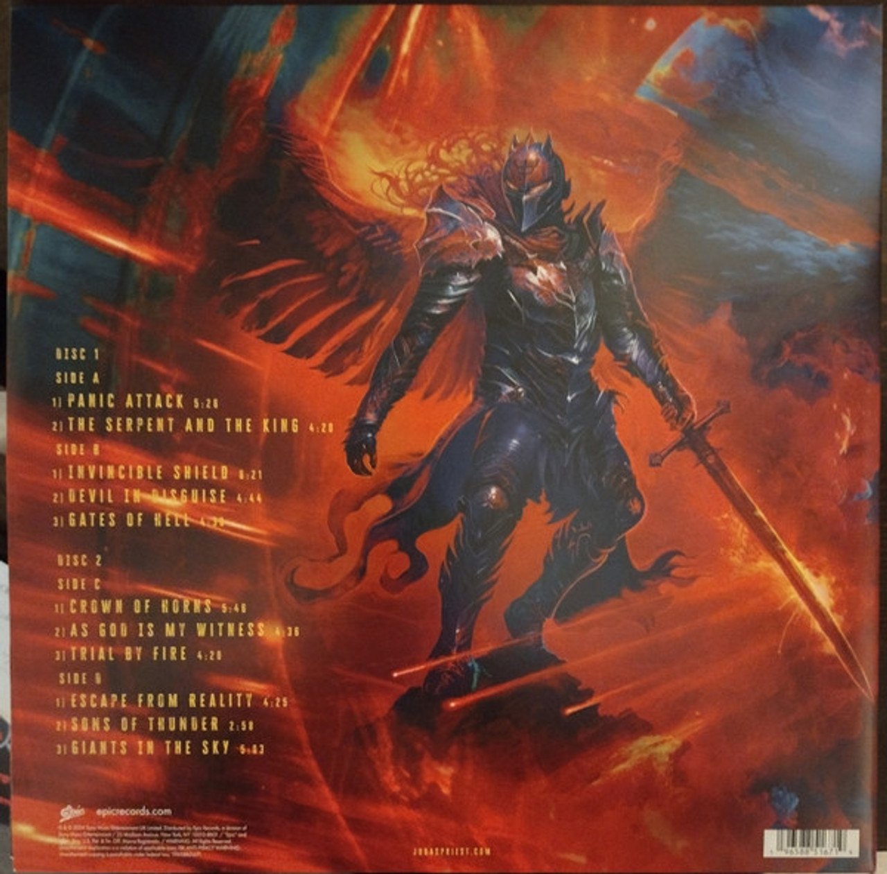 欧2LP Judas Priest Invincible Shield 19658851611 Columbia 未開封 /00660 Judas Priest – Invincible Shield – CD (BSCD2 - Blu-spec CD2