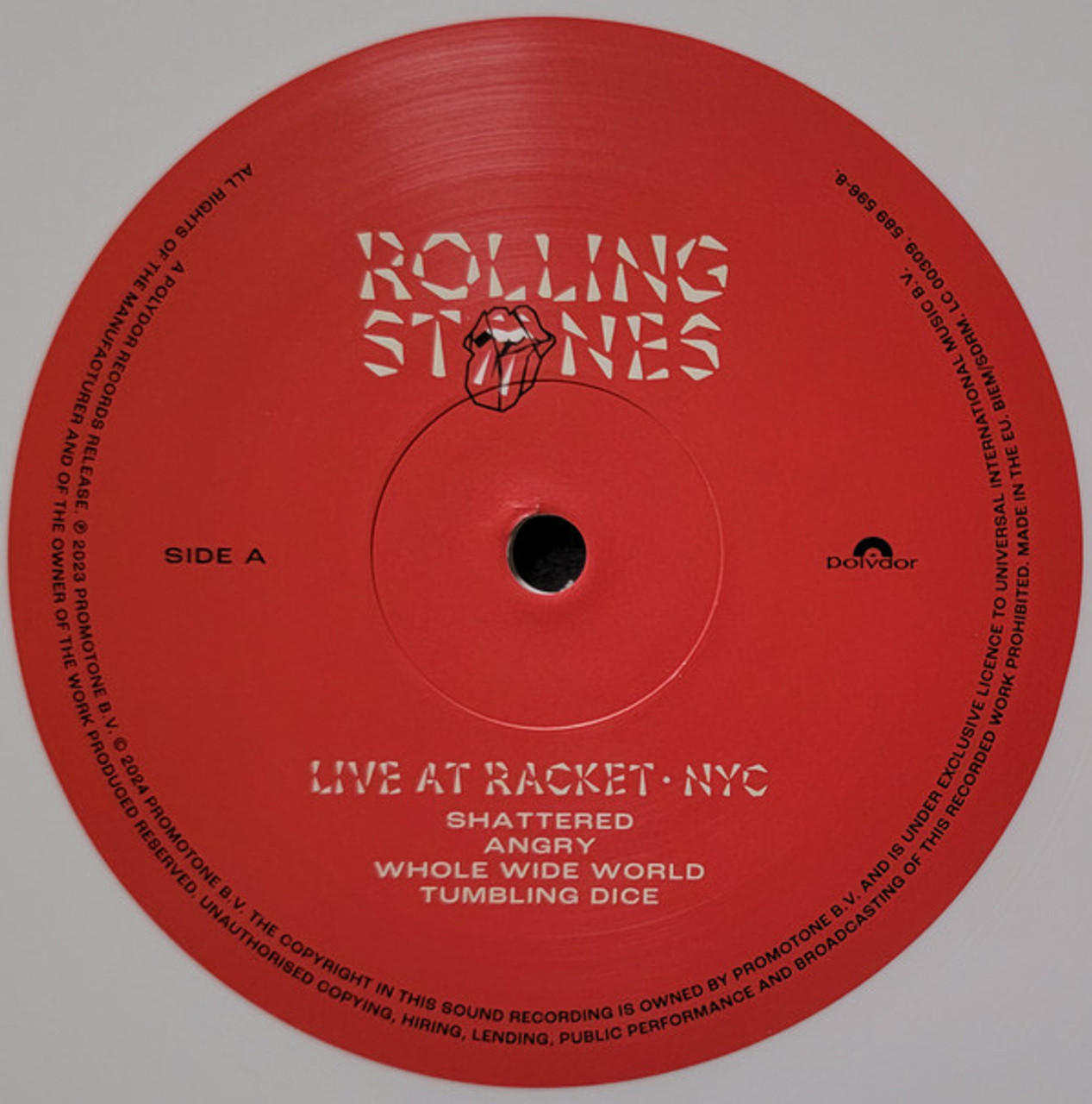 Live At Racket, NYC - Rolling Stones, The (#602458959680) - Omega 