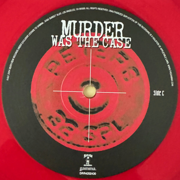 米2LP Various Murder Was The Case (The Soundtrack) DRR4202430 Death Row Records /00520 Murder Was The Case (The Soundtrack) - Various Artists