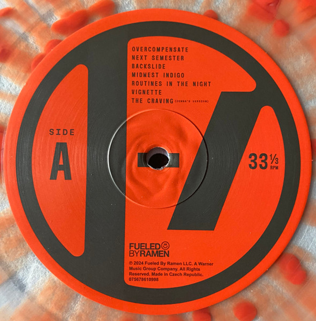 twenty one pilots レコード Twenty One Pilots – The LC LP – Vinyl (Red Translucent, Ohio