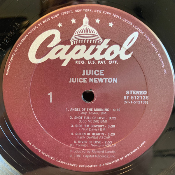 USED* Juice - Newton, Juice (#490751312260) - Omega Music