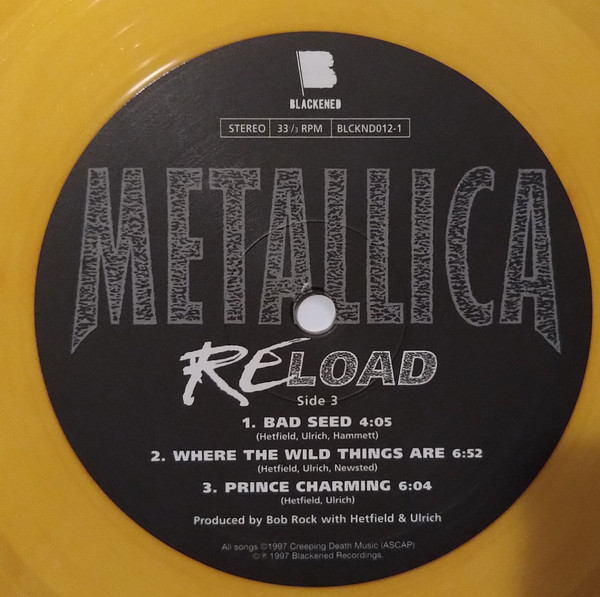 USED* Reload - Metallica (#490573709347) - Omega Music