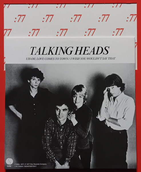 Talking Heads: 77 レコード新品未使用 TALKING HEADS TALKING HEADS: 77 (DELUXE 4LP+4X7 LP – Lunchbox Records