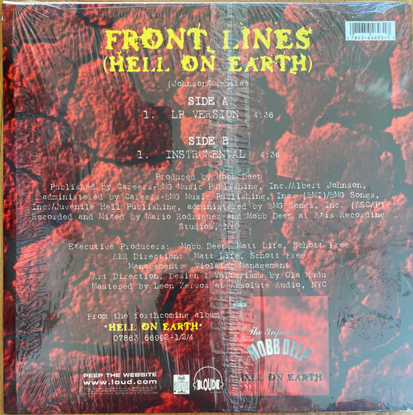 USED* Front Lines (Hell On Earth) - Mobb Deep (#424898636569