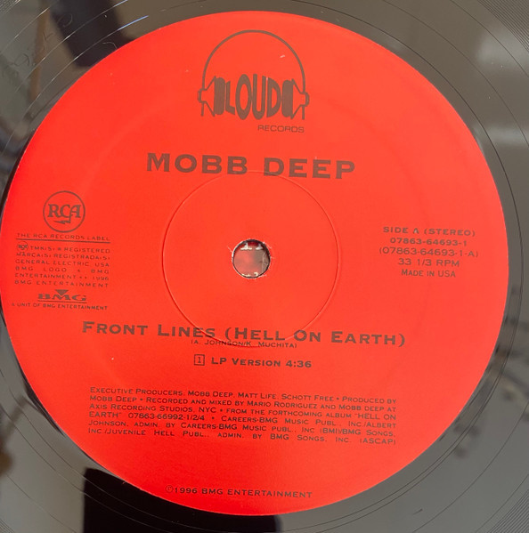 USED* Front Lines (Hell On Earth) - Mobb Deep (#424898636569